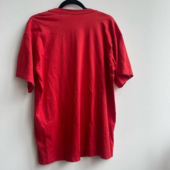 Xpres Knits Unisex Red Vintage 1989 National Jamboree Graphic Tee Medium - Picture 3 of 6